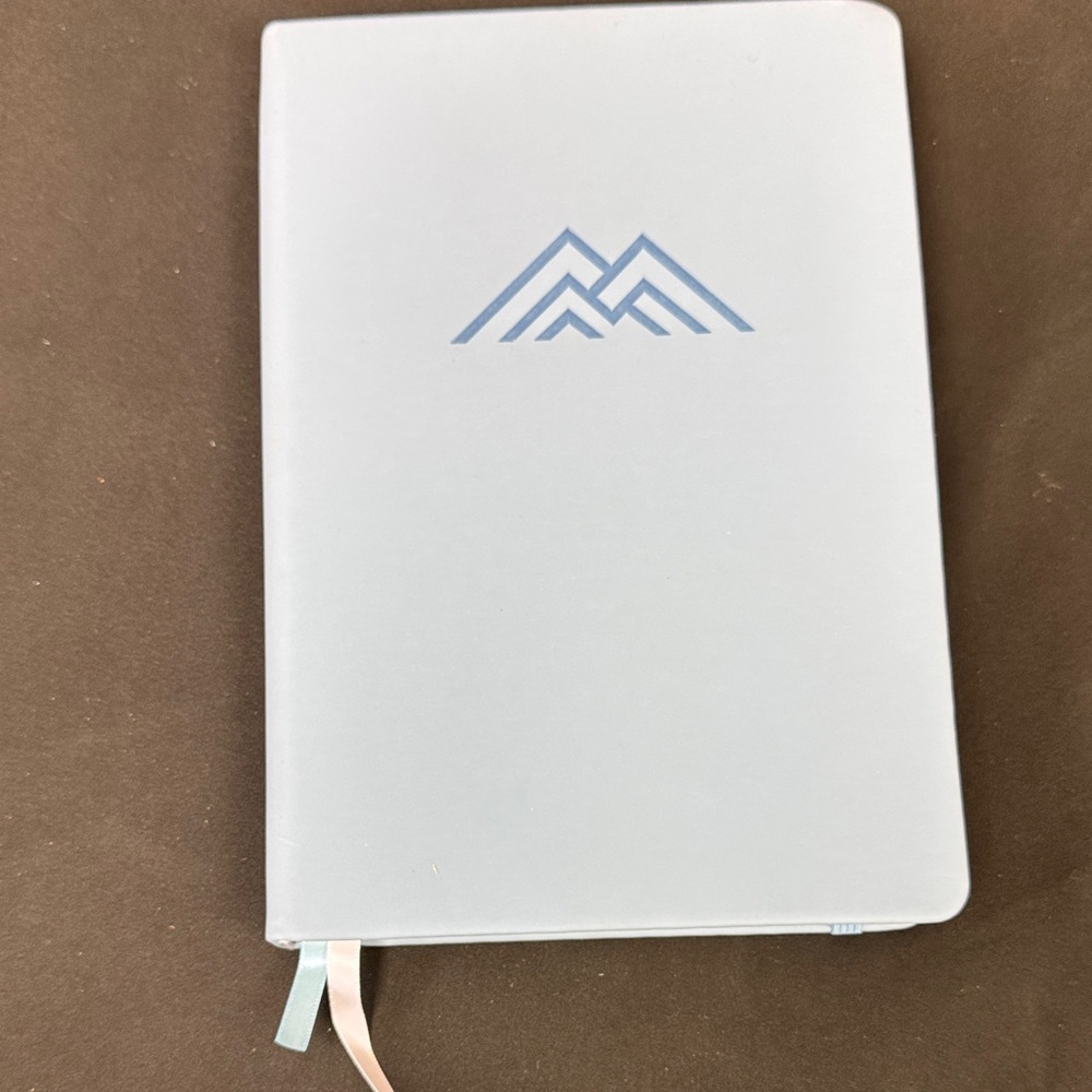 Productivity Store Blue Daily Planner Notebook with 2 pages of stickers new